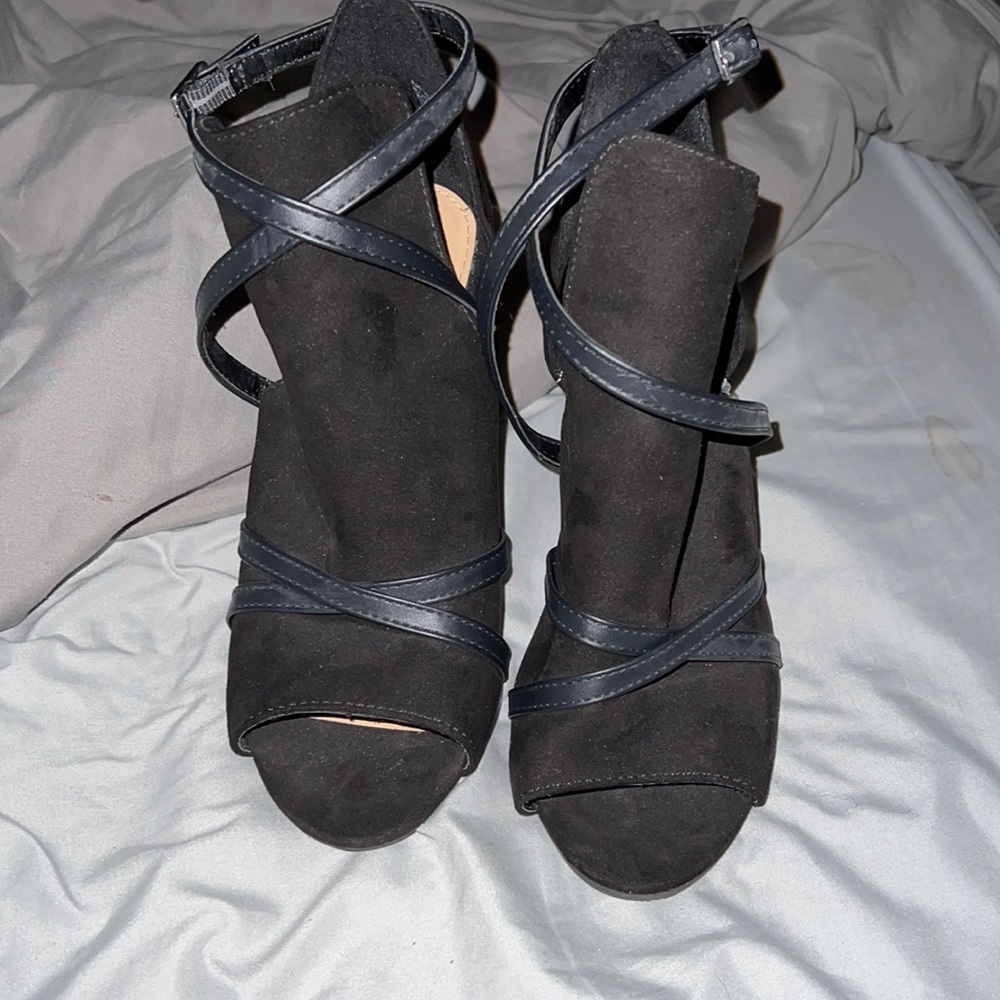 Black heels